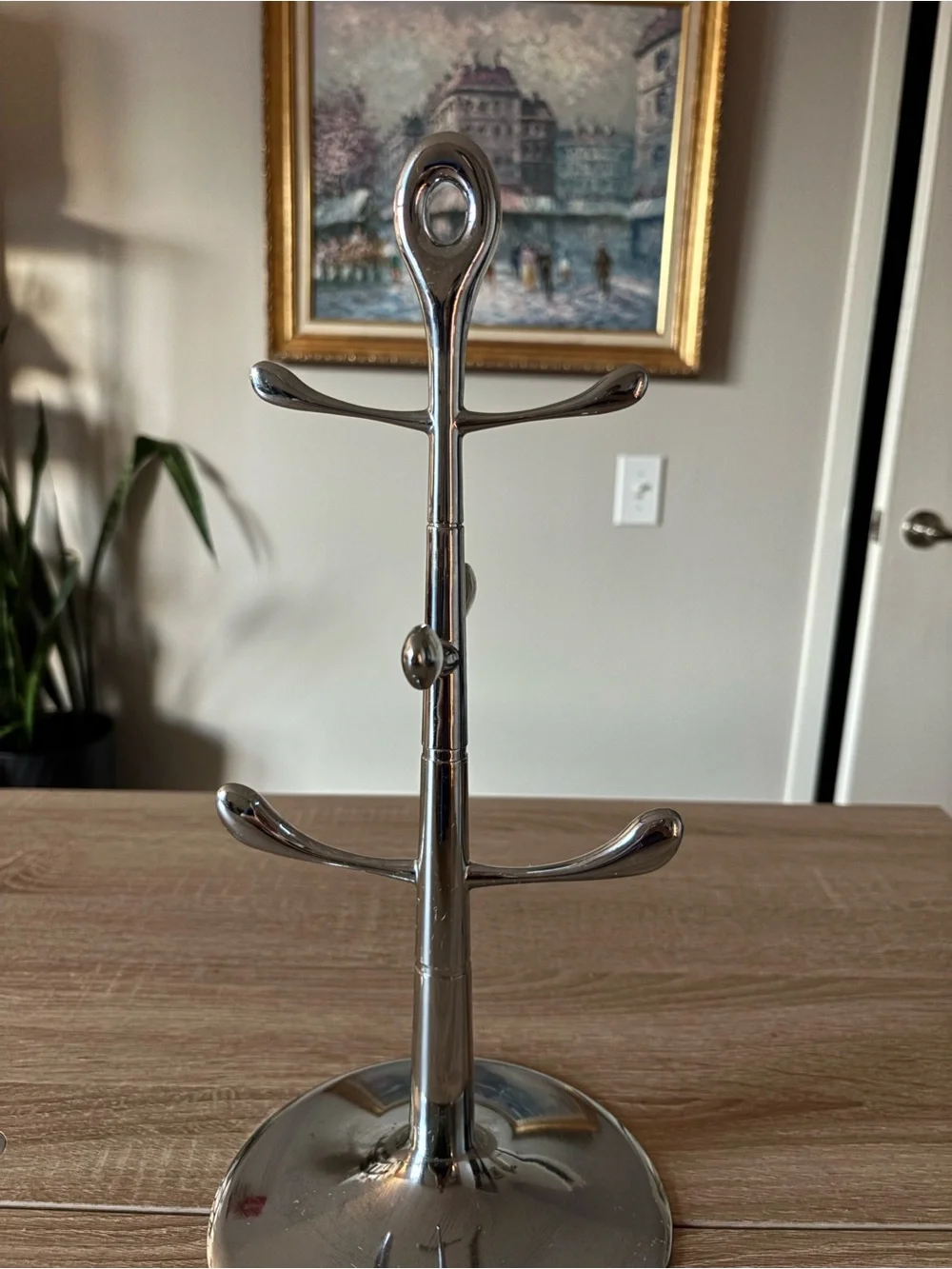 Bodum Chrome Mug Tree Coffee Cup Holder - Silver